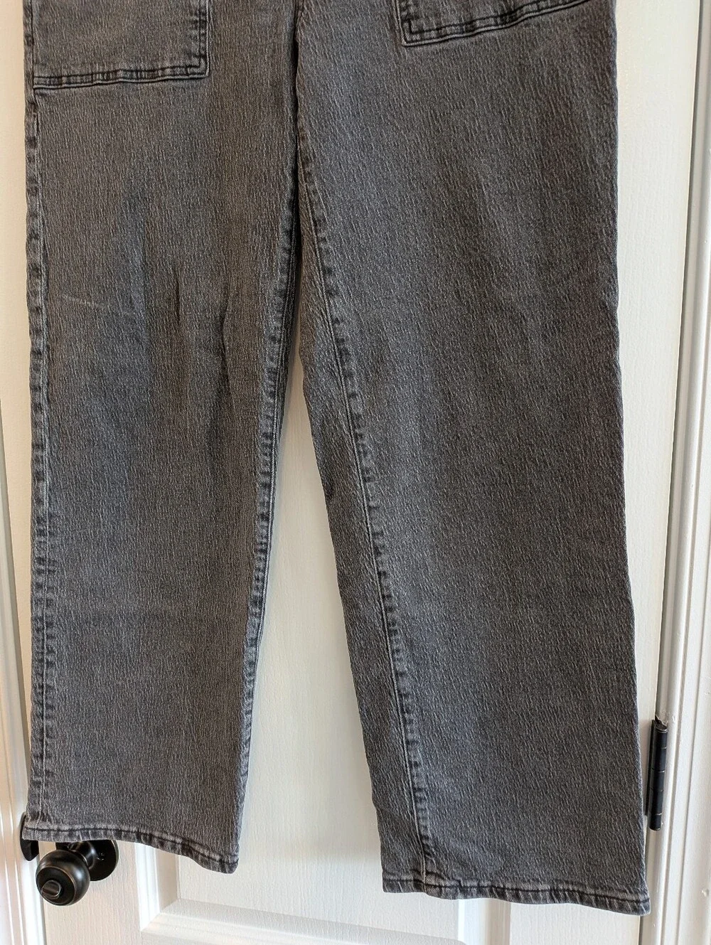 Madewell The Perfect Vintage Wide-Leg Jean Windhaven Wash Patch-Pocket Size 29
